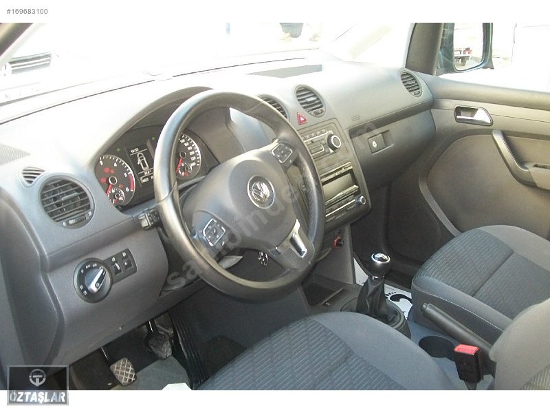 öztaşlar'dan 2012 1.6 tdı comfortline  caddy  siyah sedefli