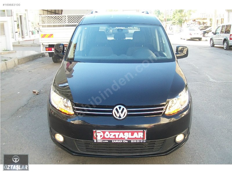 öztaşlar'dan 2012 1.6 tdı comfortline  caddy  siyah sedefli