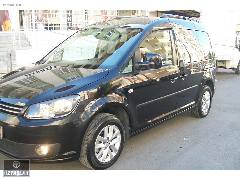 öztaşlar'dan 2012 1.6 tdı comfortline  caddy  siyah sedefli