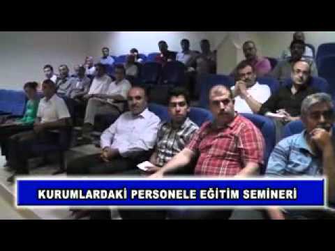 Kurumlardaki personele eğitim semineri