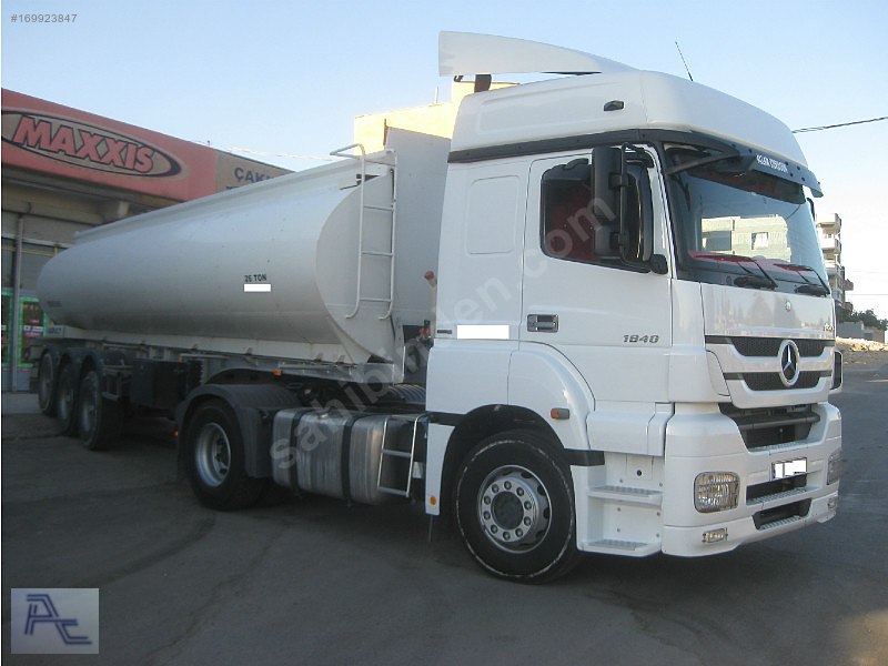 Atay oto galeriden 2013 model axor 1840ls- tanker- 55 bin km de-