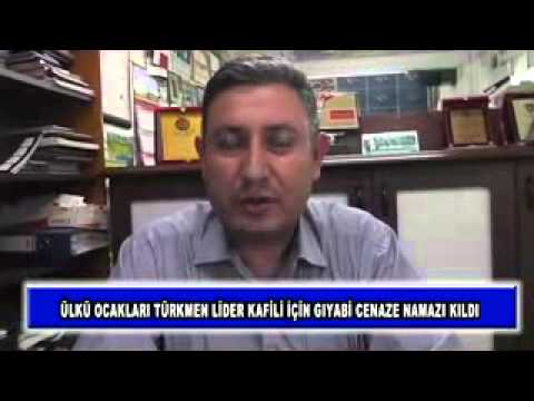 ülkü ocakları türkmen lider kafili için gıyabi cenaze namazı kıldı