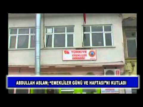 Abdullah aslan; "emekliler günü ve haftası"nı kutladı