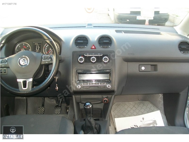 öztaşlar'dan caddy 2012 model 1.6tdi trendline 83.000km gri