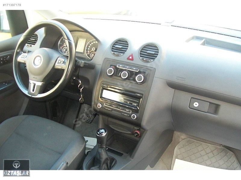 öztaşlar'dan caddy 2012 model 1.6tdi trendline 83.000km gri