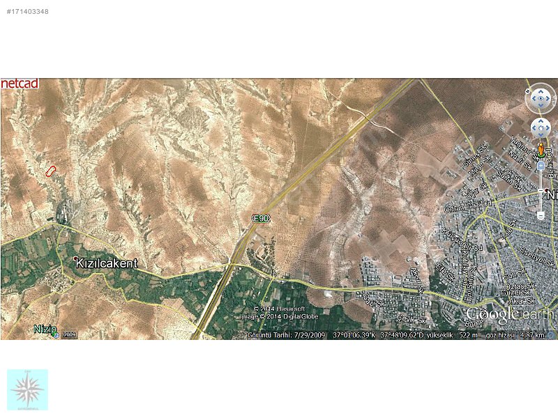 Kızılcakentte satılık 3900m kar garantisi olan zeytin fıstık bah