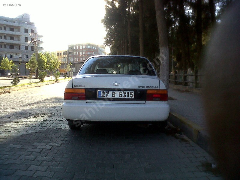 Sahibinden satılık 1995 toyata corolla 1.6 gli