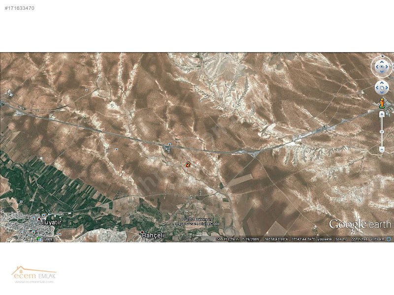 ECEM EMLAK  NİZİP BAHÇELİKÖY 4000 m2   YATIRIM YERİ İLAN NO4