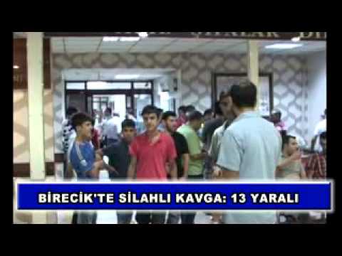 Birecik'te silahlı kavga 13 yaralı