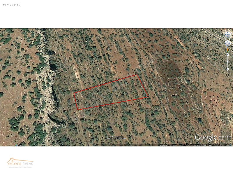ECEM EMLAK BAĞLARBAŞI 3850 m2 YATIRIM YERİ İLAN NO5  BAĞLARBAŞI