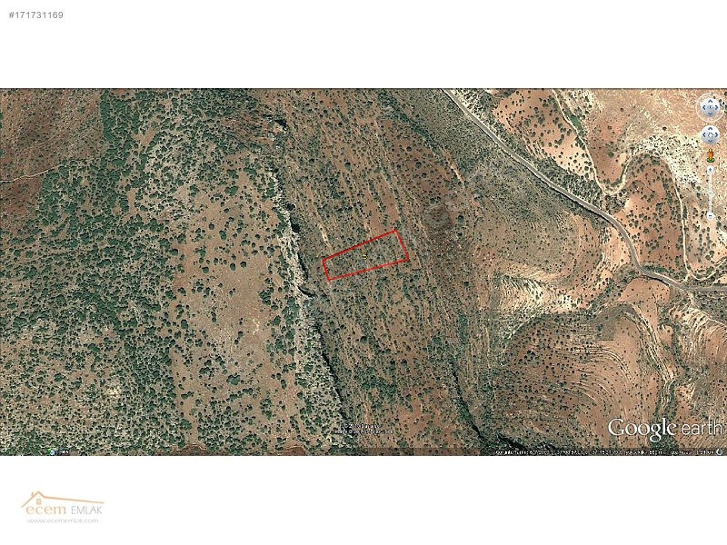 ECEM EMLAK BAĞLARBAŞI 3850 m2 YATIRIM YERİ İLAN NO5  BAĞLARBAŞI