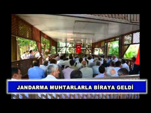 Jandarma muhtarlarla biraya geldi