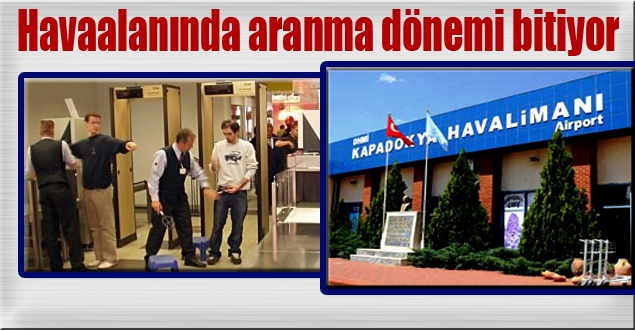 G.Antep Havaalanından X-ray Cihazları Kaldırılıyor.