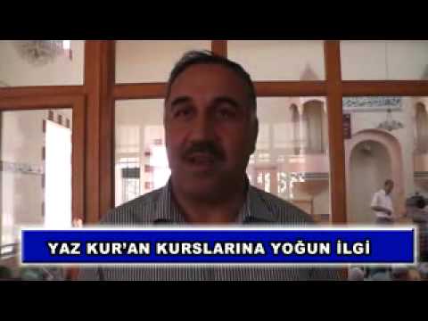 03 yaz kur'an kurslarına yoğun ilgi