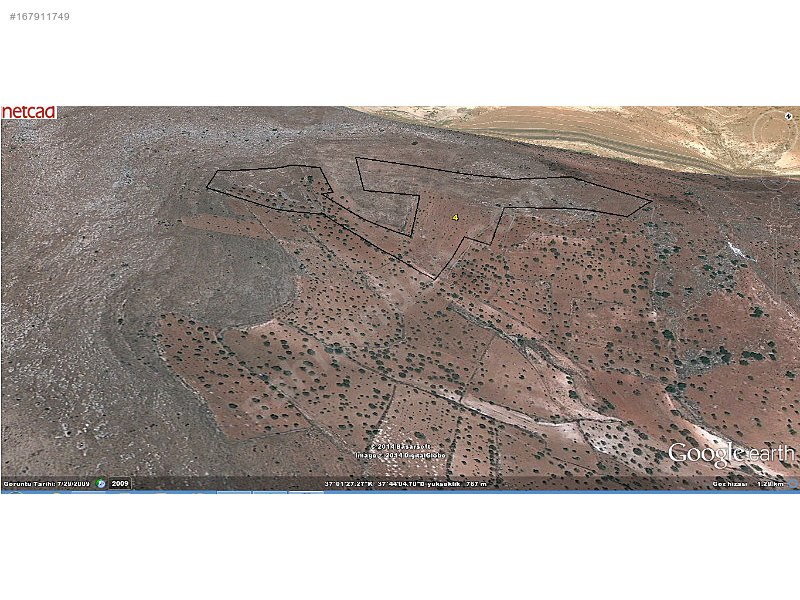 ARMONİ'DEN NİZİP-AKÇAKENT TE 46000m2 YATIRIMA UYGUN ARAZİ
