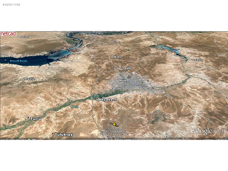 ARMONİ'DEN NİZİP-AKÇAKENT TE 46000m2 YATIRIMA UYGUN ARAZİ