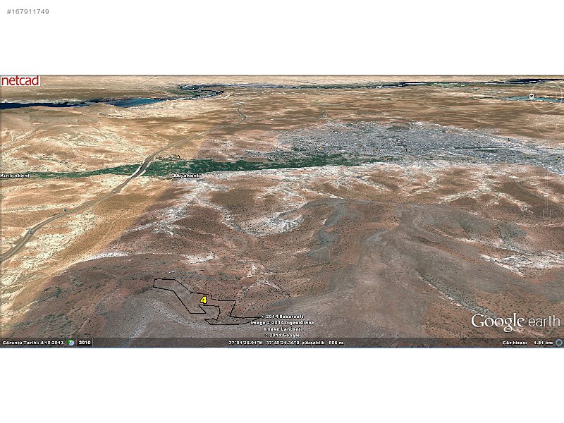 ARMONİ'DEN NİZİP-AKÇAKENT TE 46000m2 YATIRIMA UYGUN ARAZİ