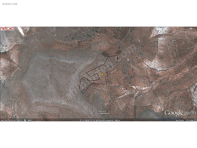 ARMONİ'DEN NİZİP-AKÇAKENT TE 46000m2 YATIRIMA UYGUN ARAZİ