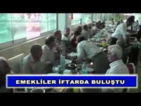 Emekliler iftarda buluştu