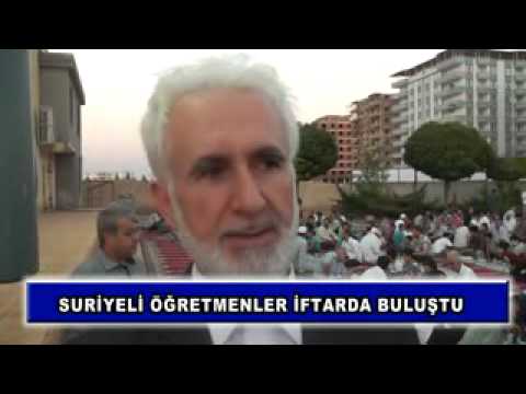 Suriyeli öğretmenler iftarda buluştu