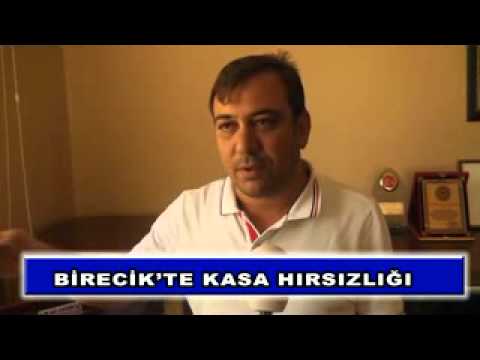 Birecik'te kasa hırsızlığı