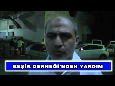 07 beşir derneği'nden yardım