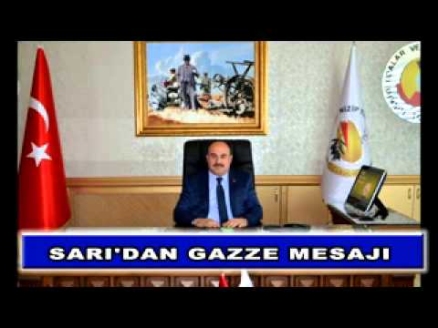 05 sarı'dan gazze mesajı