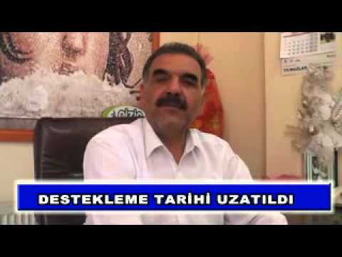 Destekleme tarihi uzatıldı