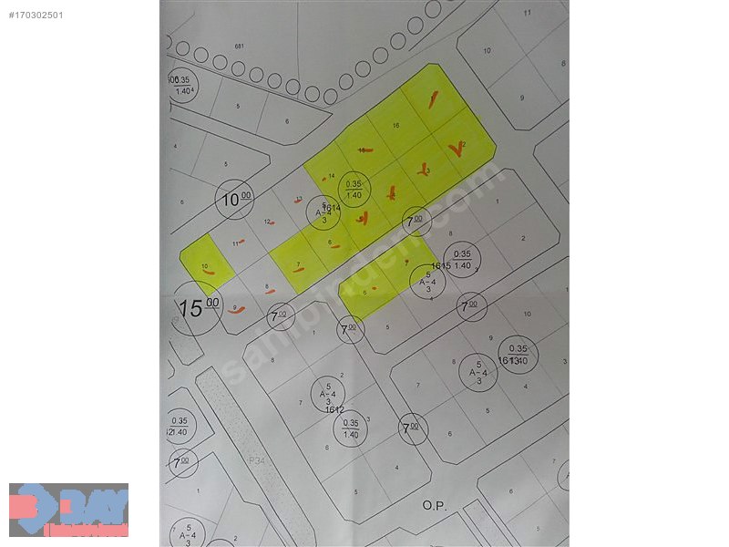 REMAX 3BAY ORHUN YILMAZ'dan Nizip Menderes mahallesinde A4 Arsa