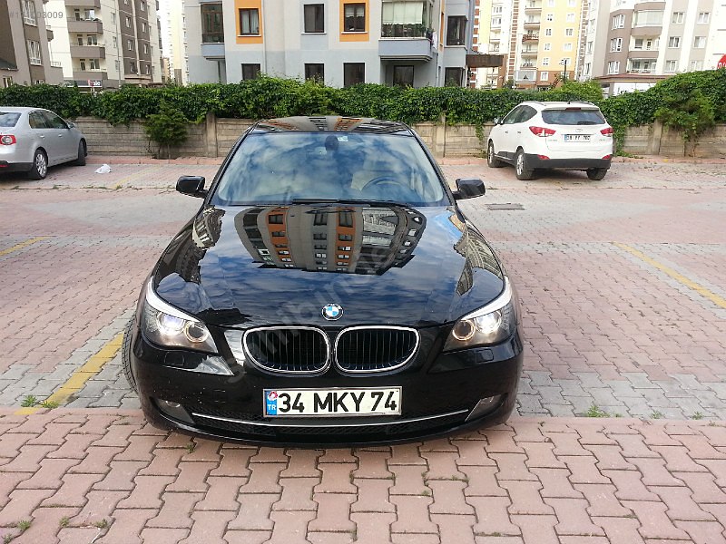 2008 bmw 5.20d premium joystick askeri doktordan motor garantili
