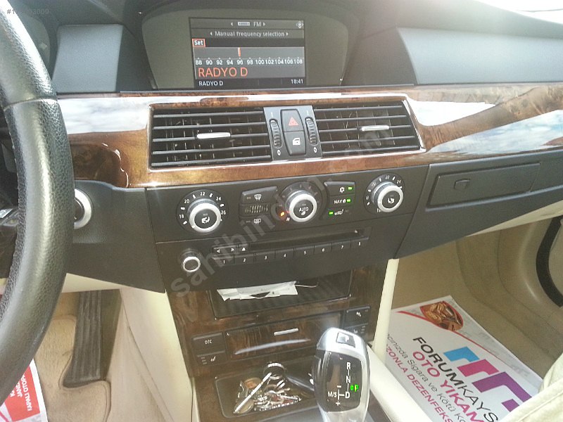 2008 bmw 5.20d premium joystick askeri doktordan motor garantili