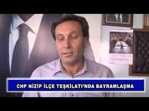 Chp nizip ilçe teşkilatında bayramlaşma
