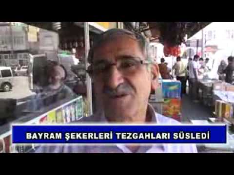 Bayram şekerleri tezgahları süsledi