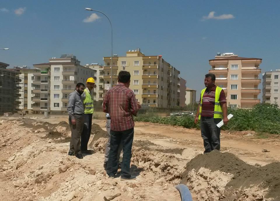 Avrupa Birliği içme suyu projesi alan çalışması süratle devam etmektedir.