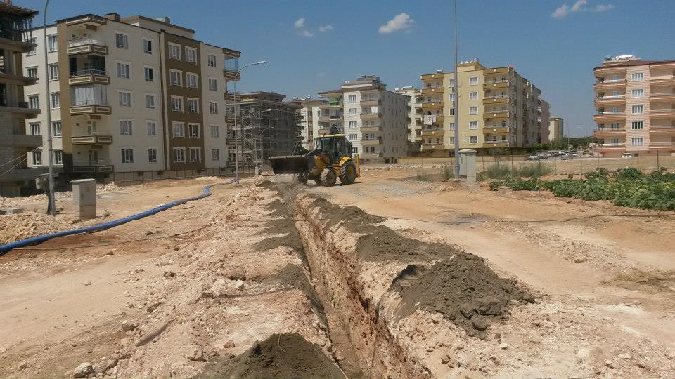 Avrupa Birliği içme suyu projesi alan çalışması süratle devam etmektedir.