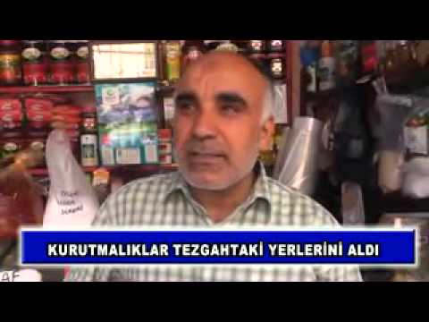 Kurutmalıklar tezgahtaki yerlerini aldı