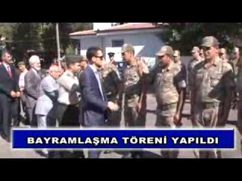 Bayramlaşma töreni yapıldı
