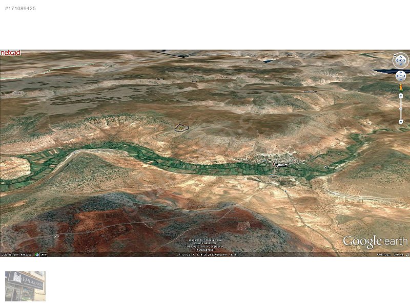 EMLAKPARK city DEN NİZİP SALKIM DA ASFALT ÜZERİ YATIRIMLIK ARAZİ