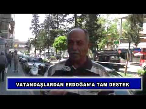 Vatandaşlardan erdoğan