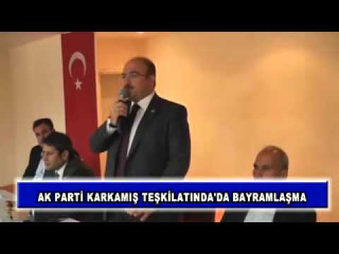 Ak parti karkamış teşkilatında'da bayramlaşma
