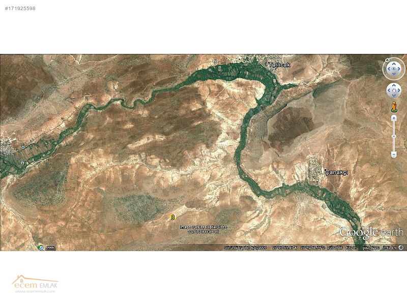 ECEM EMLAK NİZİP TATLICAK 4300 m2 YATIRIM YERİ İLAN NO10