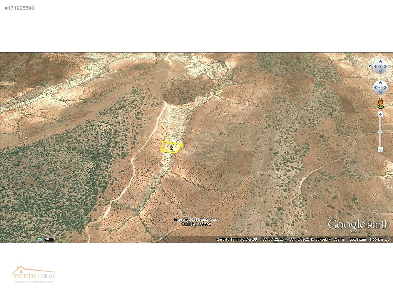 ECEM EMLAK NİZİP TATLICAK 4300 m2 YATIRIM YERİ İLAN NO10