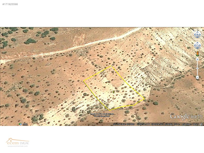 ECEM EMLAK NİZİP TATLICAK 4300 m2 YATIRIM YERİ İLAN NO10