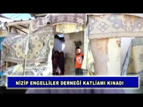 Nizip engelliler derneği katliamı kınadı