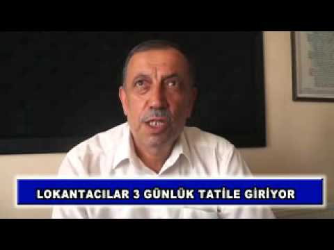 Lokantacılar 3 günlük tatile giriyor