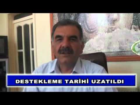 Destekleme tarihi uzatıldı