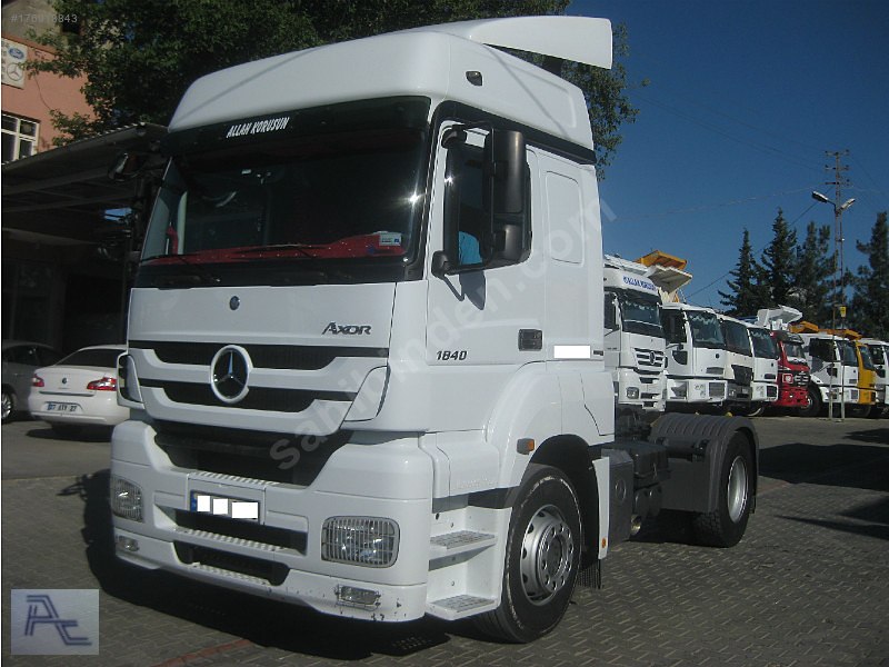 Atay oto galeriden 2013 model mercedes axor 1840 ls-tanker-