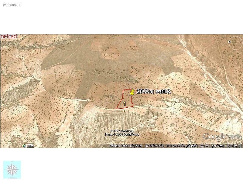 2800m süper zirve 10km görüş alanı olan arazi satılık