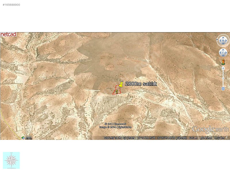 2800m süper zirve 10km görüş alanı olan arazi satılık