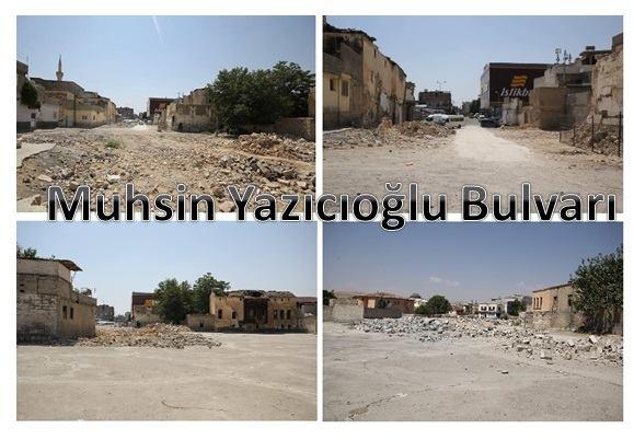 MUHSİN YAZİCİOĞLU BULVARI İSTİMLAK SORUNU ÇÖZÜLDÜ ve YIKIM YAPILDI